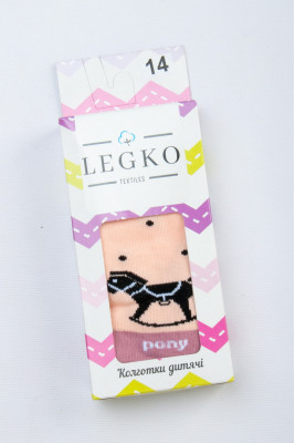 Колготи ясельні для дівчинки (демісезонні)